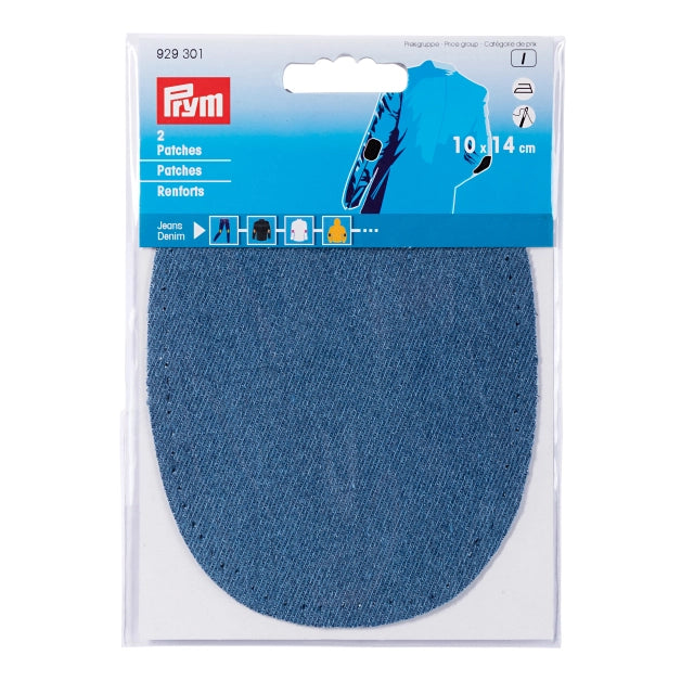 Reparasjonslapp Jeans, mellomblå