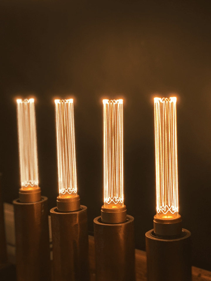 E27 lyspære, sylinder 13cm