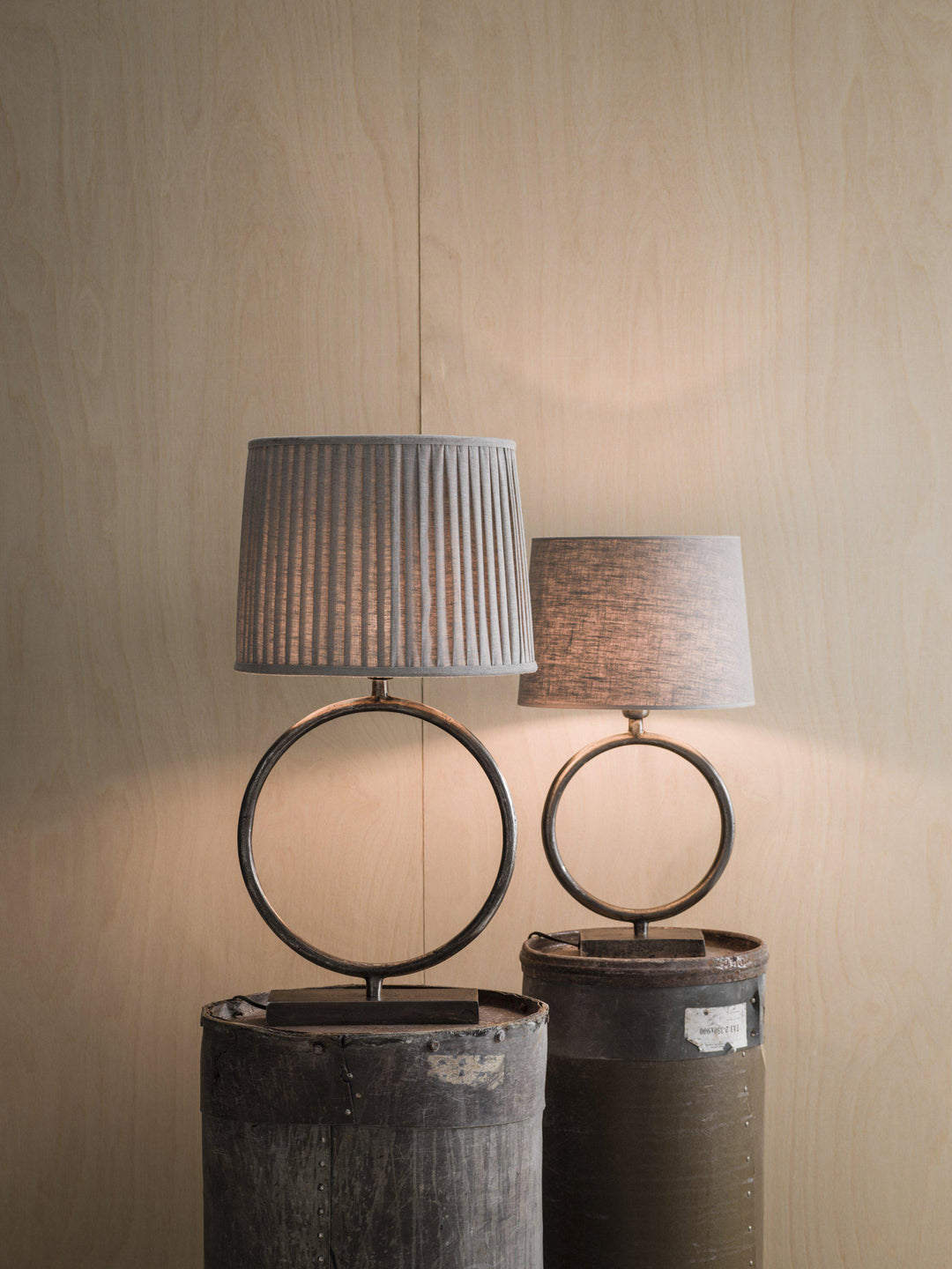 Circle bordlampe råmessing