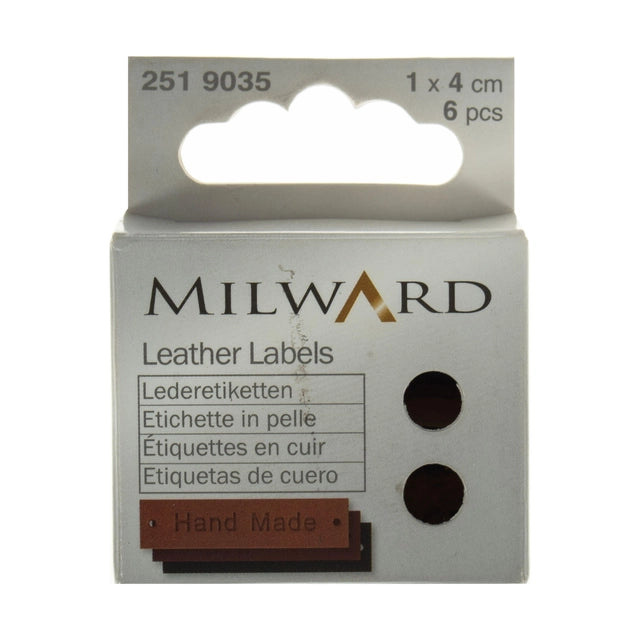 Sytilbehør Milward Lær Label, 3 farger