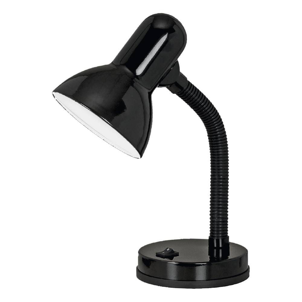 Basic skrivebordslampe svart