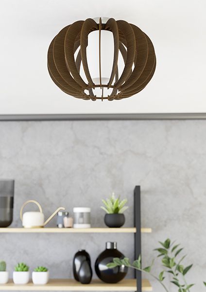 Stellato taklampe/plafond brun