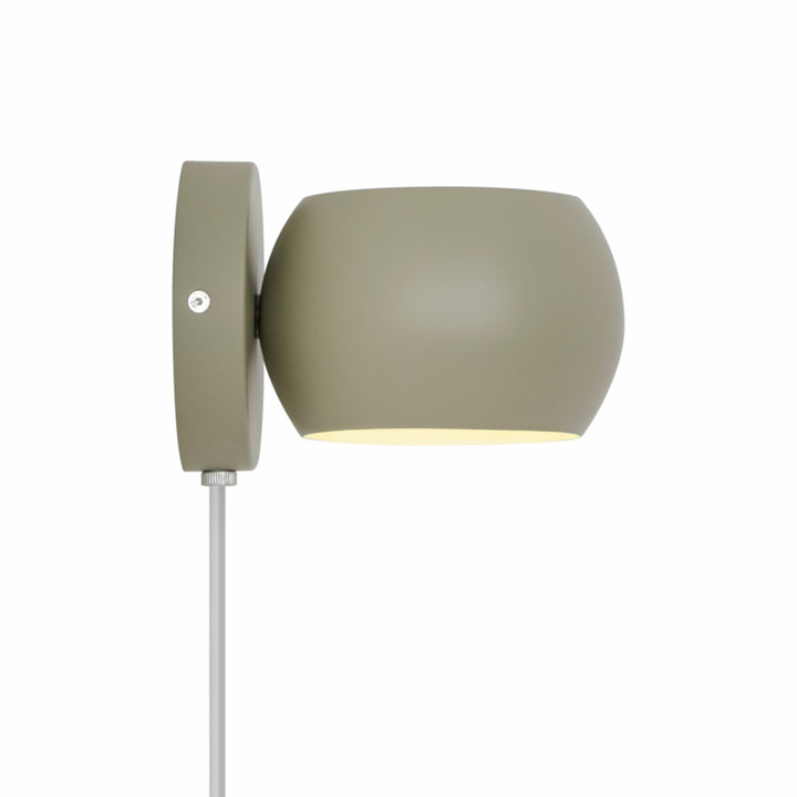 Vegglampe Belir, Støvgrønn