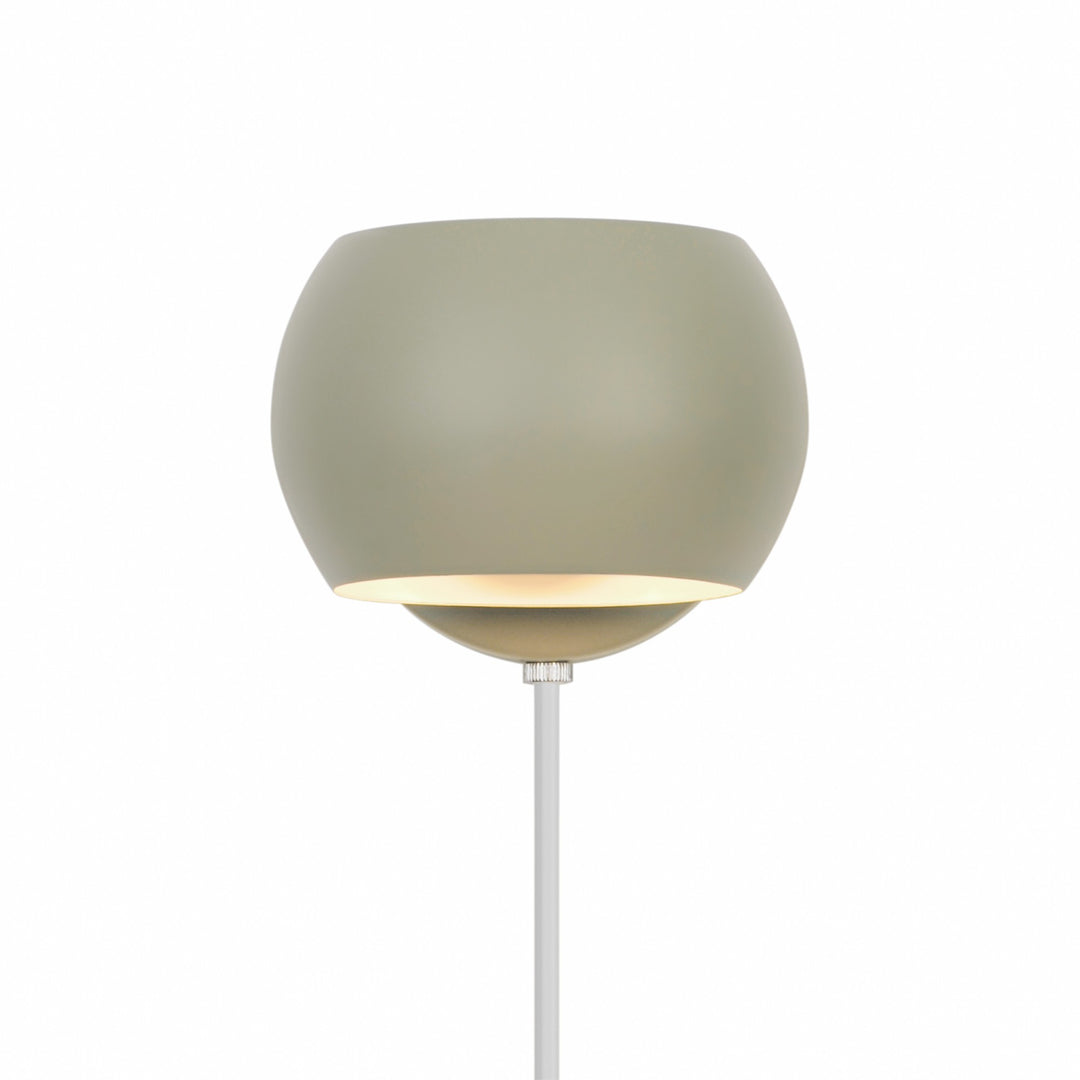 Vegglampe Belir, Støvgrønn