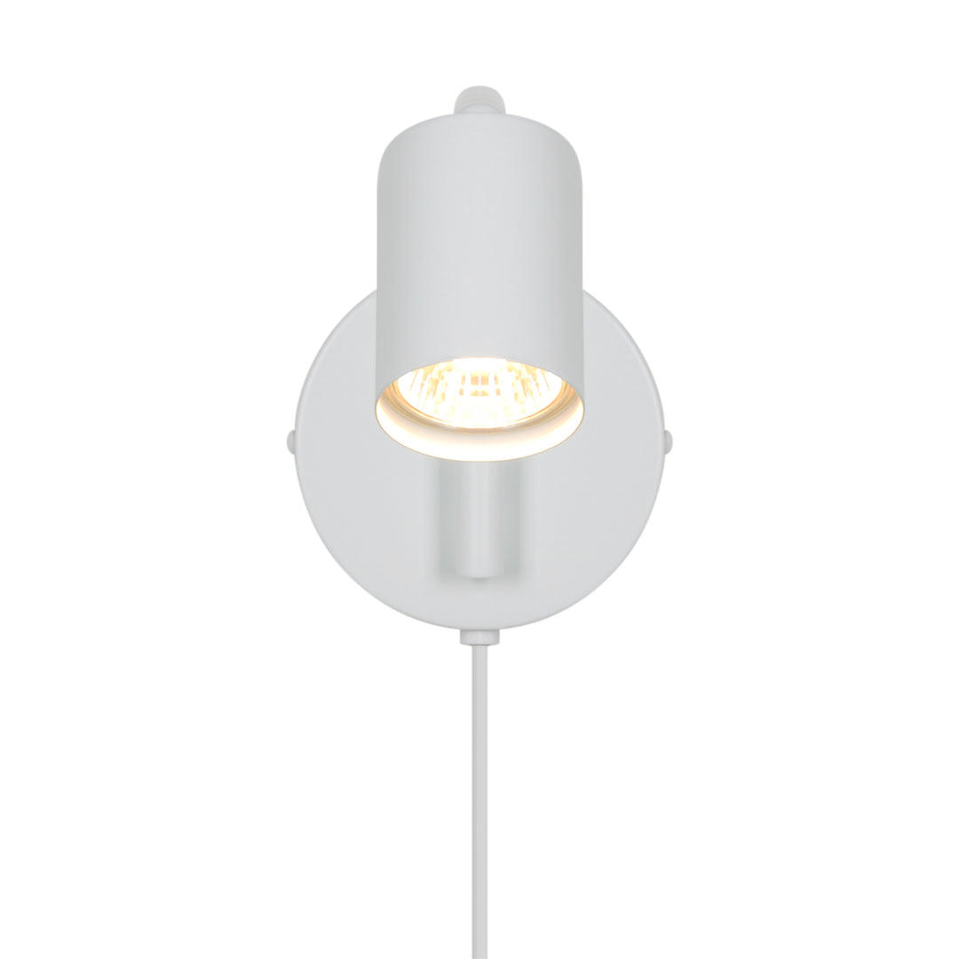 Vegglampe Explore Long, Hvit