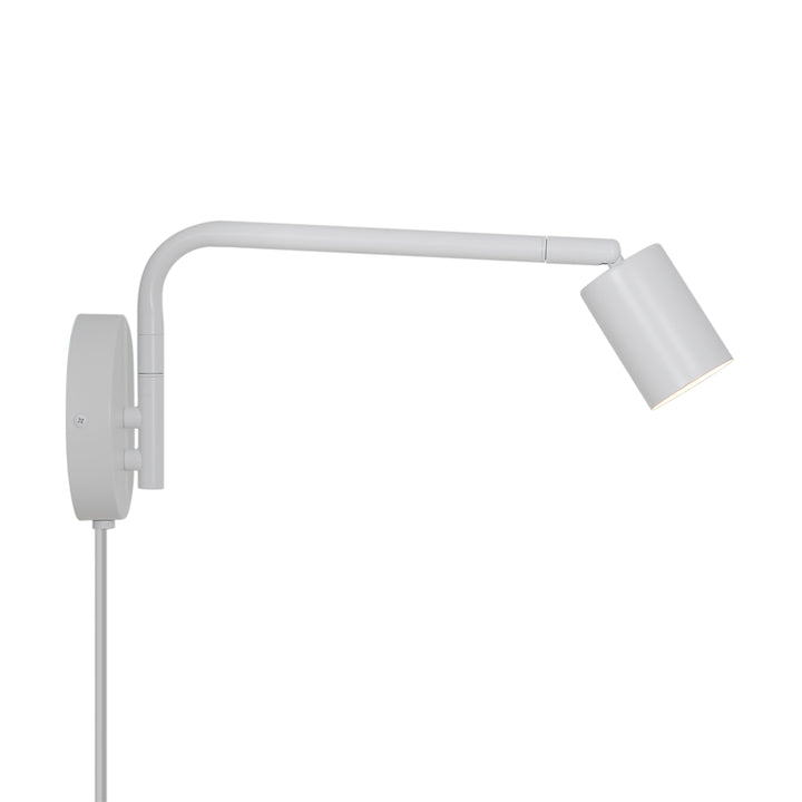 Vegglampe Explore Long, Hvit