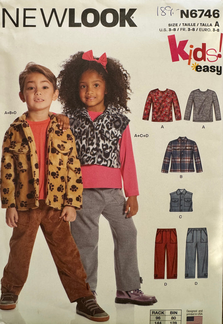 Symønster - Klær til barn N6747