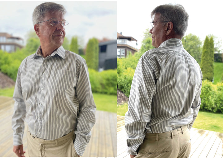 Alex - Skjorte og skjortekjole (Dame og herre)