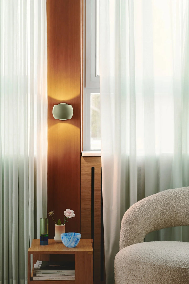 Vegglampe Belir, Støvgrønn