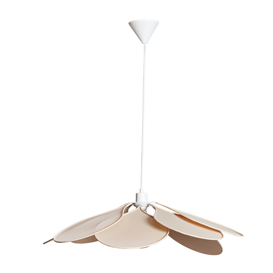 Taklampe Magnolia, Ø80cm Beige