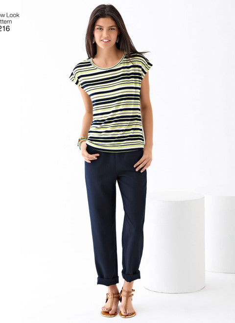 Symønster New Look, Dame topp og bukse 6216