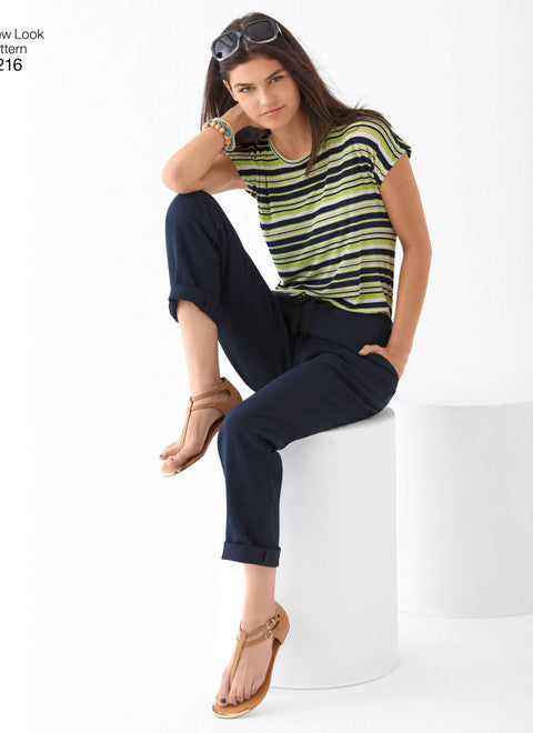 Symønster New Look, Dame topp og bukse 6216