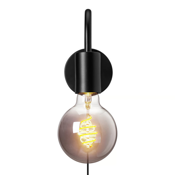 Paco vegglampe, Svart