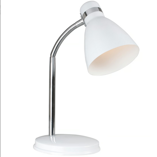 Cyclone bordlampe hvit