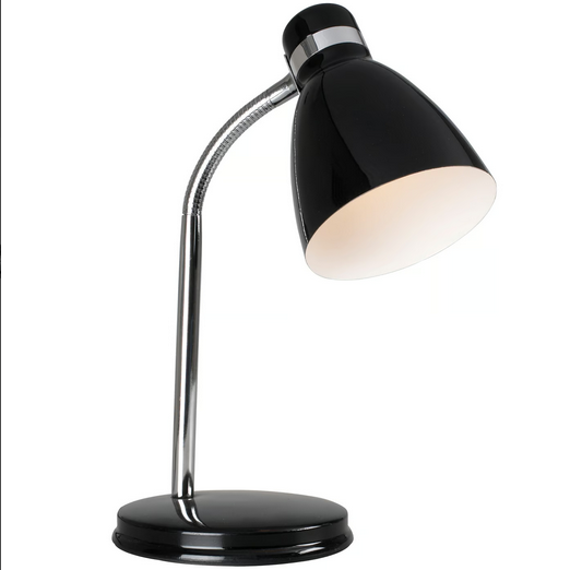 Cyclone bordlampe svart