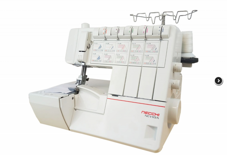 Necchi kombinert overlock/coverstitch NCV10A -Bestillingsvare