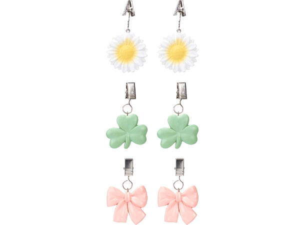 Duklodd, blomster 4,5x4,5cm 6stk