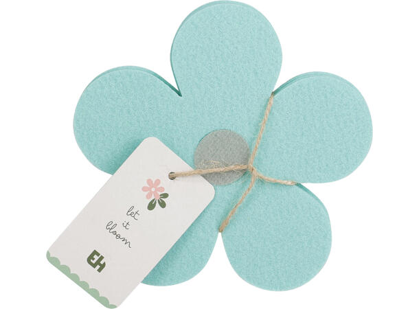 Glassbrikker i filt, 4pk