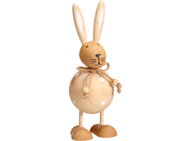 Påskepynt Kanin i tre