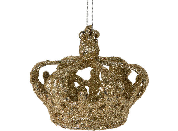 Krone m/glitter 2pk