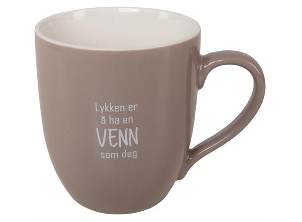 Krus, lykken er... venn