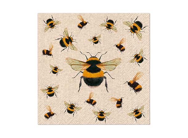 Kaffeservietter, dancing bees
