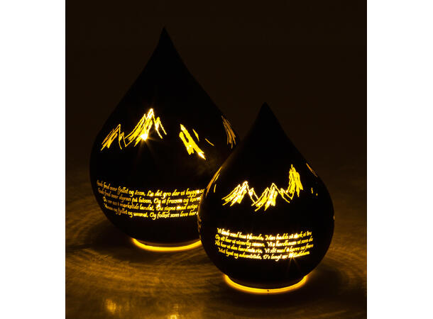 Lyslykt, Nordnorsk Julesalme m/LED