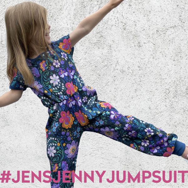 Symønster - Jens & Jenny Jumpsuit, barn (92-158)