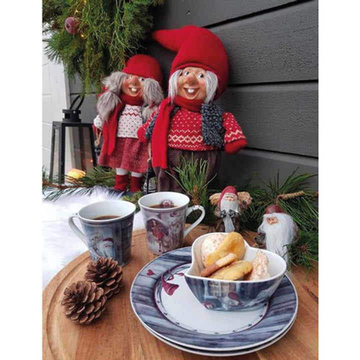 Gammelnissen krus nr 2, nisse ønsker god jul