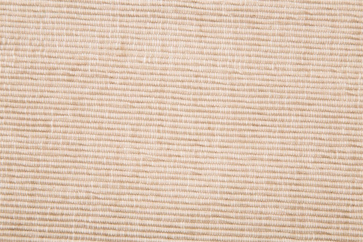 Ribb løper beige
