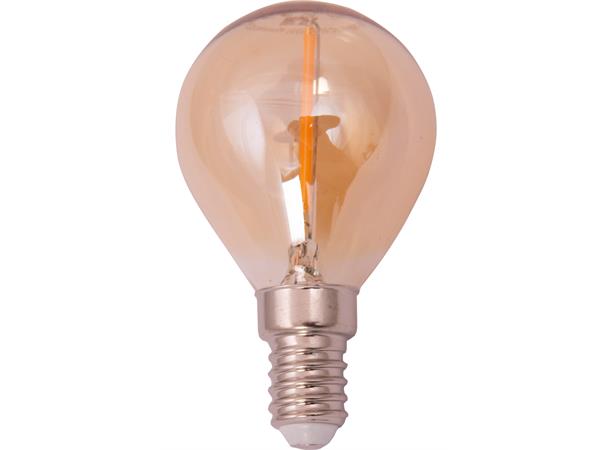 Filament LED illum 1w amber