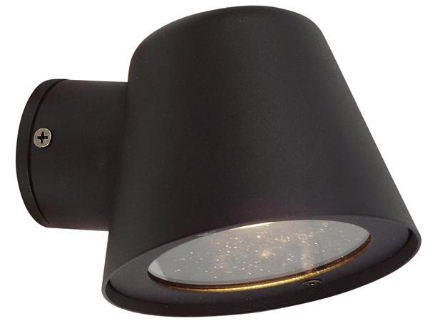 Risør vegglampe svart