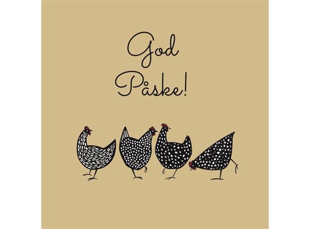 Servietter god påske